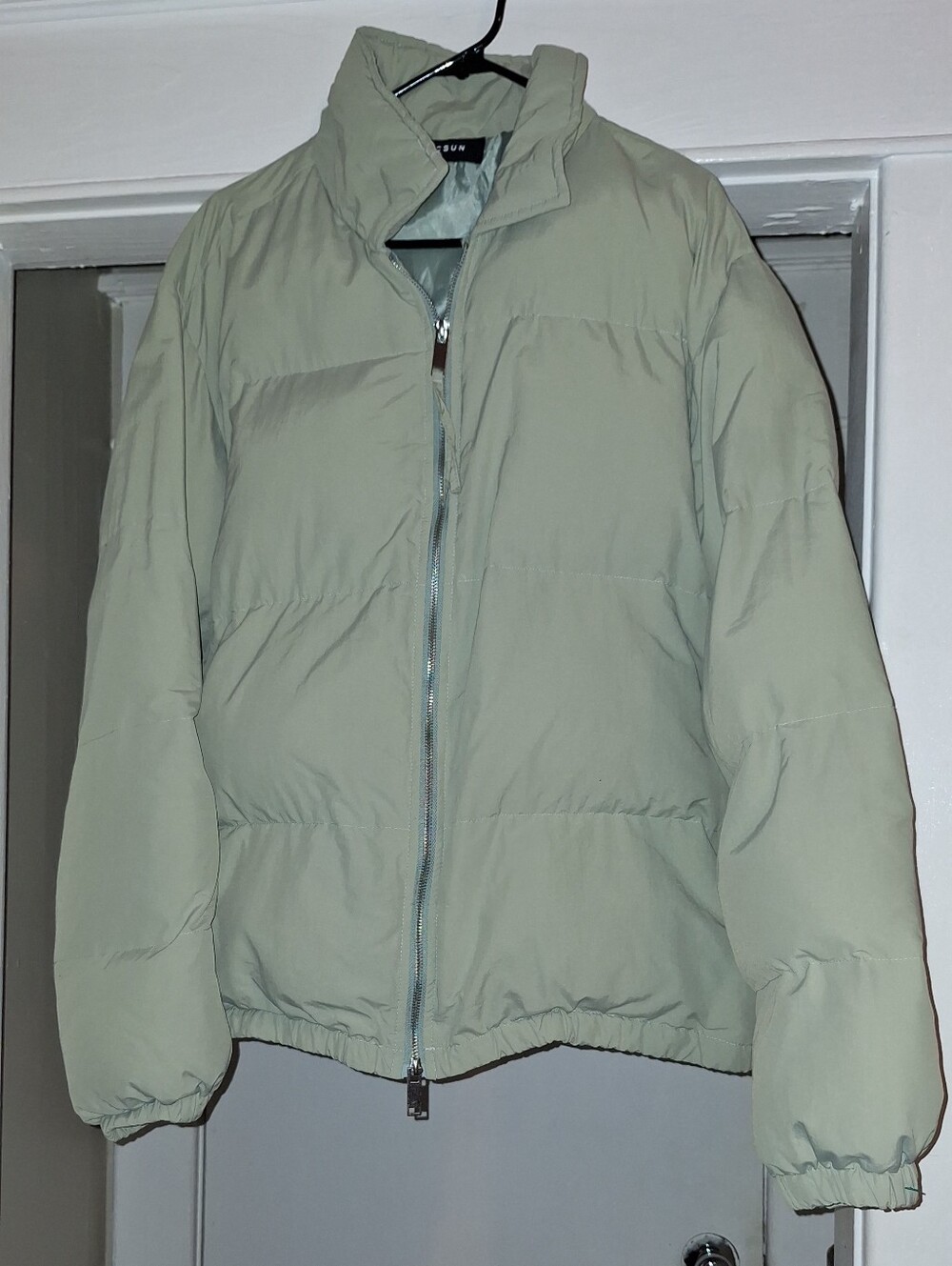 PacSun Mint Green Women's Puffer Jacket